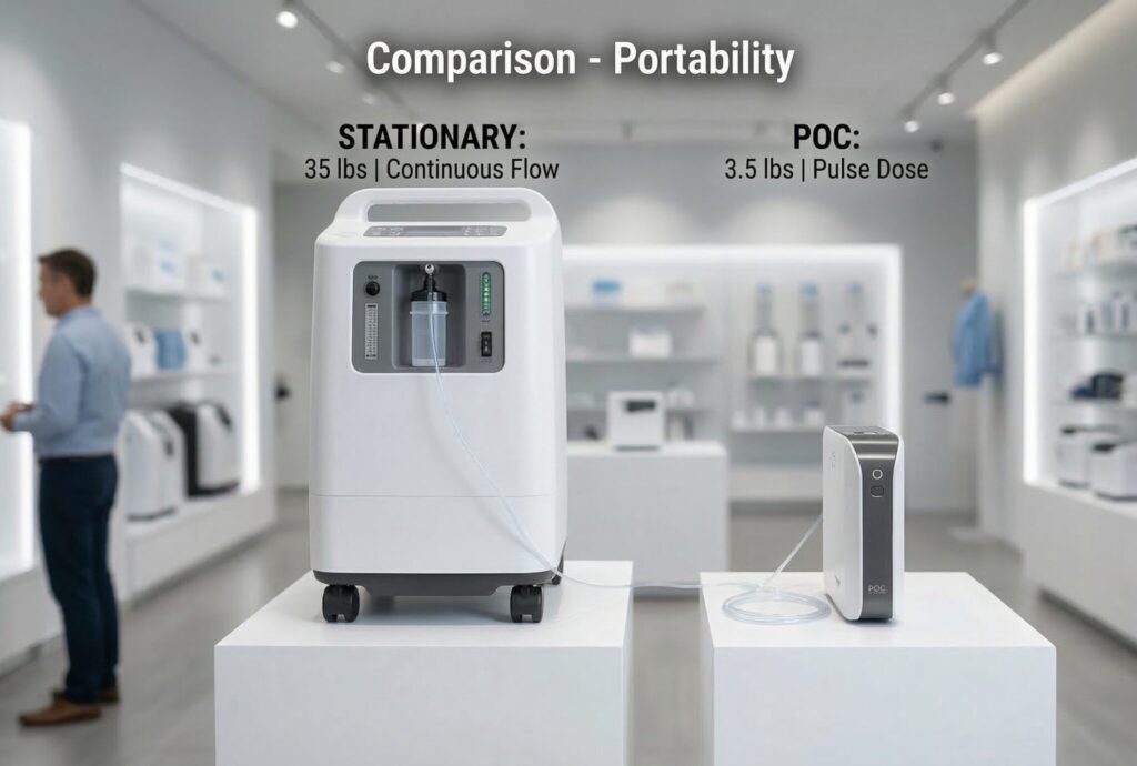 Stationary vs POC comparison
